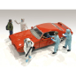 Preview: American Diorama 76269 Hazmat Crew III Autofahrer 2021 Pandemie 1:18 Figur 1/1000 limitiert