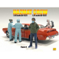 Preview: American Diorama 76271 Hazmat Crew V Mann mit Maske 2021 Pandemie 1:18 Figur 1/1000 limitiert