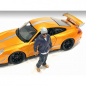 Preview: American Diorama 76380 Car Meet 1 Mann mit Sonnenbrille 1:24 Figur 1/1000 limitiert