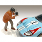 Preview: American Diorama 76385 Raceday 1 Fotograf 1:24 Figur 1/1000 limitiert
