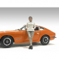 Preview: American Diorama 76289 Car Meet 2 stehende Frau mit Hoody 1:18 Figur 1/1000 limitiert
