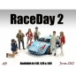Preview: American Diorama 76400 Race Day Frau rot-weiss 1:24 Figur 1/1000 limitiert