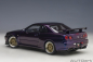 Preview: AUTOart NISSAN SKYLINE GT-R R34 2002 V-Spec II midnight purple 1:18 77403 Modellauto