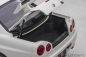 Preview: AUTOart NISSAN SKYLINE GT-R R34 2001 V-Spec II weiss 1:18 77406 Modellauto