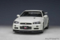 Preview: AUTOart NISSAN SKYLINE GT-R R34 2001 V-Spec II weiss 1:18 77406 Modellauto