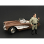 Preview: American Diorama 77516 Highway Patrol - talking on radio 1/1000 1:24