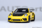 Preview: Porsche 911 991.2 GT3 RS 1:18 Weissach AUTOart 78178 gelb Modellauto