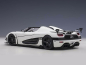 Preview: AUTOart 79021 Koenigsegg Agera RS weiss Carbon Black 1:18 Modellauto