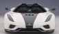 Preview: AUTOart 79027 Koenigsegg Regera 2016 crystal white-carbon-red 1:18 Modellauto