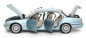 Preview: Almost Real 810503 Jaguar XJ6 X350 Seafrost lightblue 1:18 limited 1/1008 modelcar
