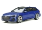 Preview: GT Spirit 854 Audi RS6 Avant C8 Tribute Edition 2020 nogaroblue 1:18 limited 1/999 Modellauto