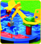 Preview: AquaPlay Outdoor Wasser Spielzeug Wasserbahn Starterset 1501