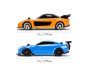Preview: Fast & Furious Mazda RX-7 + Nissan GT-R R35 RC drift Doppel-Pack 1:24 Modelcar Jada Toys