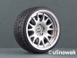 Preview: 99067-18 Alufelge 1:18 BBS Challenge-Design 18 Zoll Modellauto Tuning