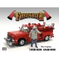Preview: American Diorama 76418 Firefighters Captain Feuerwehr Hauptmann 1:24 Figur 1/1000 limitiert