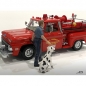 Preview: American Diorama 76320 Firefighters Fire Dog Trainer Feuerwehr Hundetrainer 1:18 Figur 1/1000 limitiert
