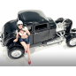 Preview: American Diorama 76342 Pin Up Girl Sandra 1:18 Figur 1/1000 limitiert