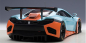 Preview: AUTOart MCLAREN 12C GT3 blau orange 1:18 81343