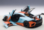 Preview: AUTOart MCLAREN 12C GT3 blau orange 1:18 81343