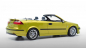 Preview: DNA SAAB 9-3 Aero Cabrio gelb 1:18 limitiert 1/399 Modellauto