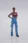 Preview: Atlantic 1:18 Figurine Debbie with dungarees for Model Diorama