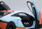 Preview: AUTOart MCLAREN 12C GT3 blau orange 1:18 81343