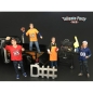 Preview: American Diorama -77596 Tailgate Party Figure Set II 1/1000 1/24
