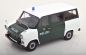 Preview: KK-Scale Ford Transit Bus MK1 Polizei Hamburg 1965 dunkelgrün-weiss 1:18 limitiert Modellauto