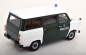 Preview: KK-Scale Ford Transit Bus MK1 Polizei Hamburg 1965 dunkelgrün-weiss 1:18 limitiert Modellauto