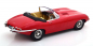 Preview: KK-Scale Jaguar E-Type Cabrio offen RHD 1.Serie 1961 rot 1:18 limitiert 1/500 Modellauto 180482