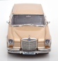 Preview: KK-Scale Mercedes 600 SWB W100 1963 hellgold metallic 1:18 limitiert 1/1250 Modellauto 180603