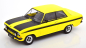 Preview: KK-Scale Opel Kadett B Sport 1973 gelb-schwarz 1:18 limitiert 1/1250 Modellauto 180641