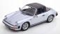 Preview: KK-Scale Porsche 911 Carrera 3.2 Targa 1988 silbergrau 250.000 911er 1:18 limitiert 180713 Modellauto