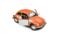 Preview: Solido VW Käfer 1303 orange-weiss 1974 Beetle 1:18 Limitiert Special Editon World Modellauto