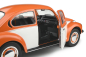 Preview: Solido VW Käfer 1303 orange-weiss 1974 Beetle 1:18 Limitiert Special Editon World Modellauto