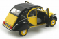 Preview: Solido Citroen 2CV Charleston Ente gelb-schwarz 1:18 421185820 Modellauto