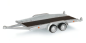 Preview: Anhänger Trailer silber 1:64 Modellauto Schuco 452033300