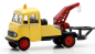 Preview: Mercedes-Benz L319 LKW Truck gelb 1:87 Schuco 452668200 Modellauto