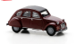 Preview: Citroen 2 CV red 1:87 Schuco 452670000 modelcar