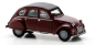 Preview: Citroen 2 CV red 1:87 Schuco 452670000 modelcar