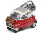 Preview: Schuco 450672000 BMW Isetta Export 1957 rot-weiss 1:12 limitiert 1/500 Modellauto