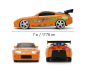 Preview: Fast & Furious Brian's Toyota Supra Nitro Powered Vapor 1:24 RC radio control Jada Toys 9336194314R00 Modelcar