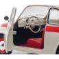 Preview: Solido Fiat 500 Nuova Sport L creme-rot 1968 1:18 - 421184330 S1801401