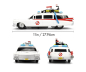 Preview: Ghostbusters Ecto-1 1:16 Jada Toys RC radio control 9336139314R00 Modelcar