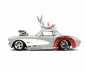 Preview: Jada Toys 253255041 Looney Tunes Chevy Corvette 1597 + Bugs Bunny 1:24 Modellauto + Figur