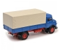 Preview: Schuco 450044800 Mercedes MB L911 blau Pritsche LKW 1:18 limitiert Modellauto