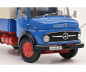 Preview: Schuco 450044800 Mercedes MB L911 blau Pritsche LKW 1:18 limitiert Modellauto