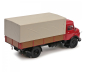 Preview: Schuco 450016400 Mercedes MB L911 rot Pritsche LKW 1:18 limitiert Modellauto