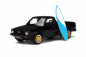 Preview: Otto Models 665B - VW Caddy Pickup 1980 schwarz mit blauen Surfbrett 1:18 limitiert 1/1000