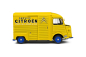Preview: Solido 421186363 Citroen Type HY 1969 gelb 1:18 Modellauto